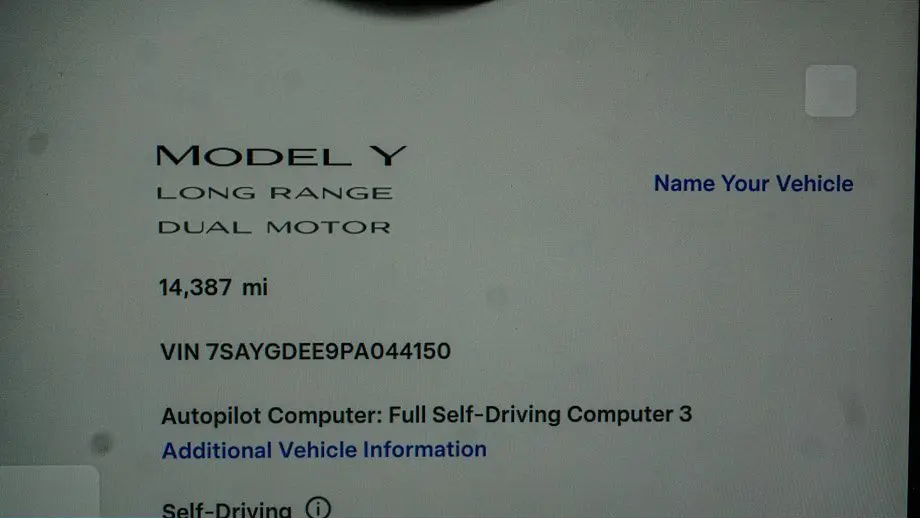 2023 Tesla Model Y Long Range