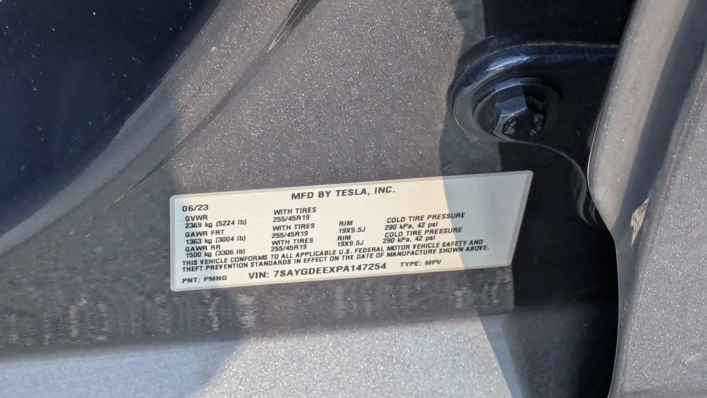 2023 Tesla Model Y Long Range