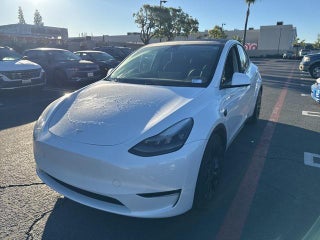2022 Tesla Model Y with Pearl White Multi-Coat Exterior