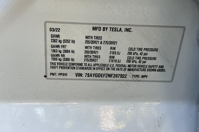 2022 Tesla Model Y - $33,805