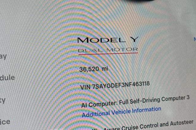 2022 Tesla Model Y - $35,000