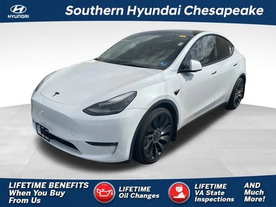 Photo of a 2022 Tesla Model Y AWD Performance 4DR Crossover for sale