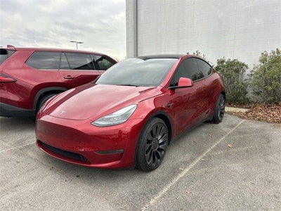 Photo of a 2025 Tesla Model Y AWD Performance 4DR Crossover for sale