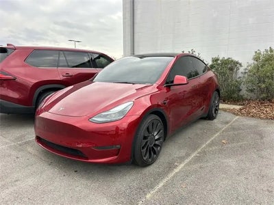 Photo of a 2025 Tesla Model Y AWD Performance 4DR Crossover for sale