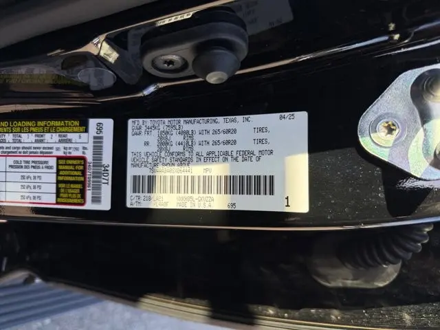 2025 Toyota Sequoia - $74,995
