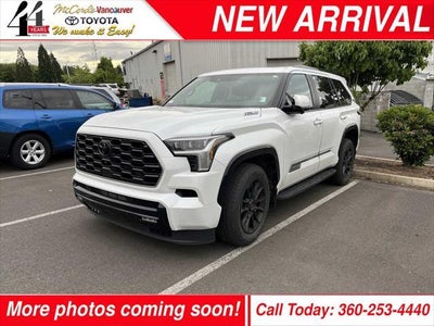 Photo of a 2025 Toyota Sequoia 4X4 Platinum 4DR SUV for sale