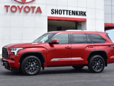 Photo of a 2025 Toyota Sequoia 4X4 Platinum 4DR SUV for sale