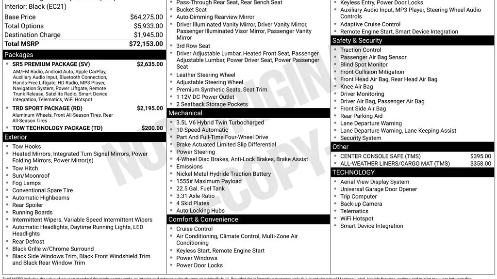 2024 Toyota Sequoia SR5
