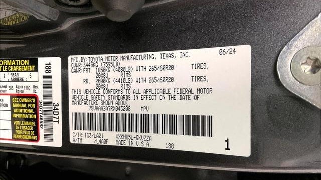 2024 Toyota Sequoia Platinum