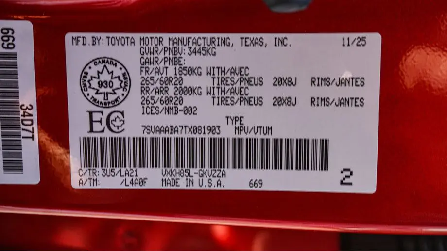 2026 Toyota Sequoia SR5
