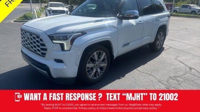 Preowned 2025 Toyota Sequoia Capstone for Sale