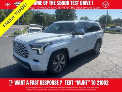 Photo of a 2025 Toyota Sequoia 4X4 Capstone 4DR SUV for sale