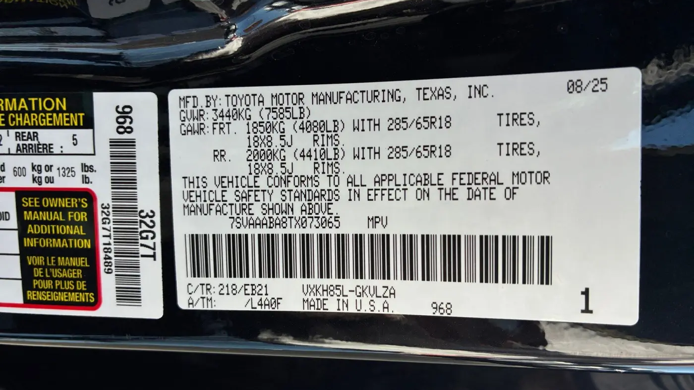 2026 Toyota Sequoia SR5