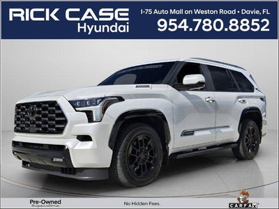 2025 Toyota Sequoia 4X4 Platinum 4DR SUV