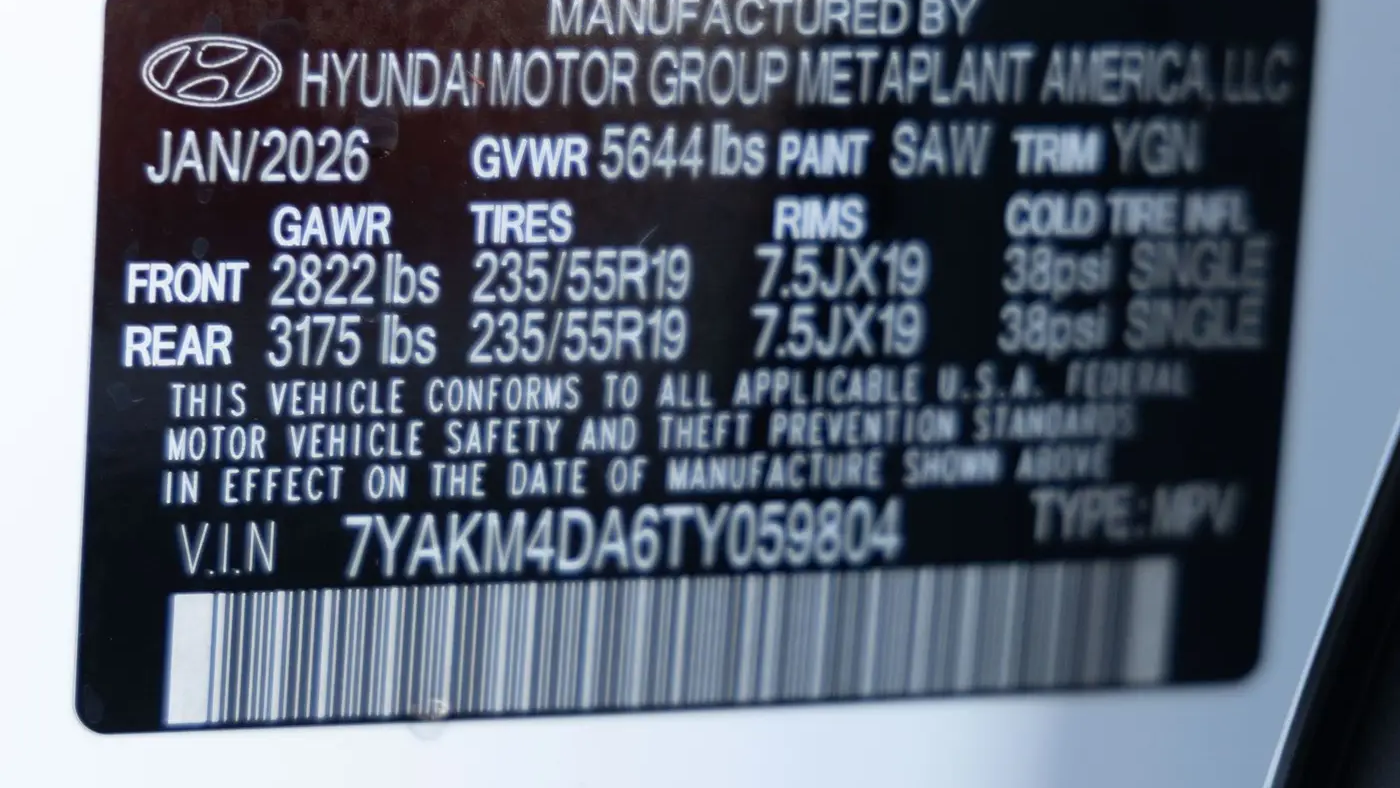 2026 Hyundai IONIQ 5 SE