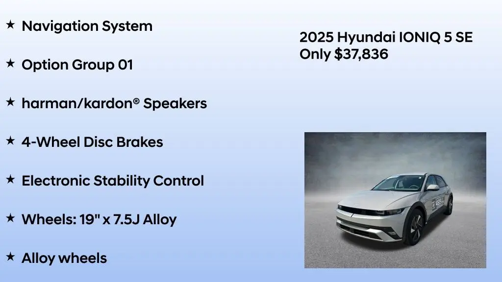 2025 Hyundai IONIQ 5 SE