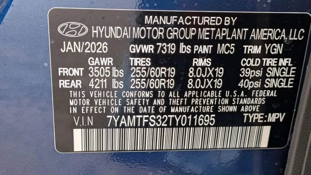 2026 Hyundai IONIQ 9 SE