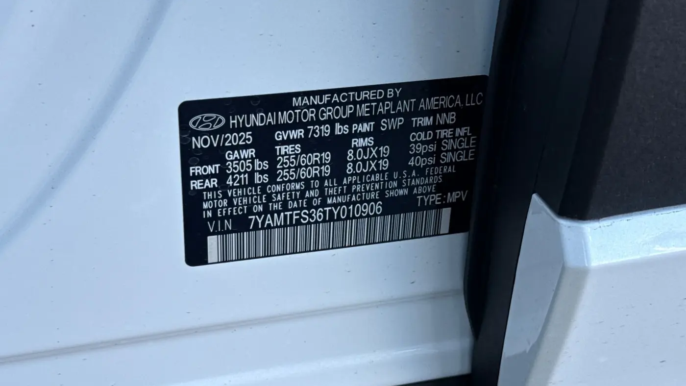 2026 Hyundai IONIQ 9 SE