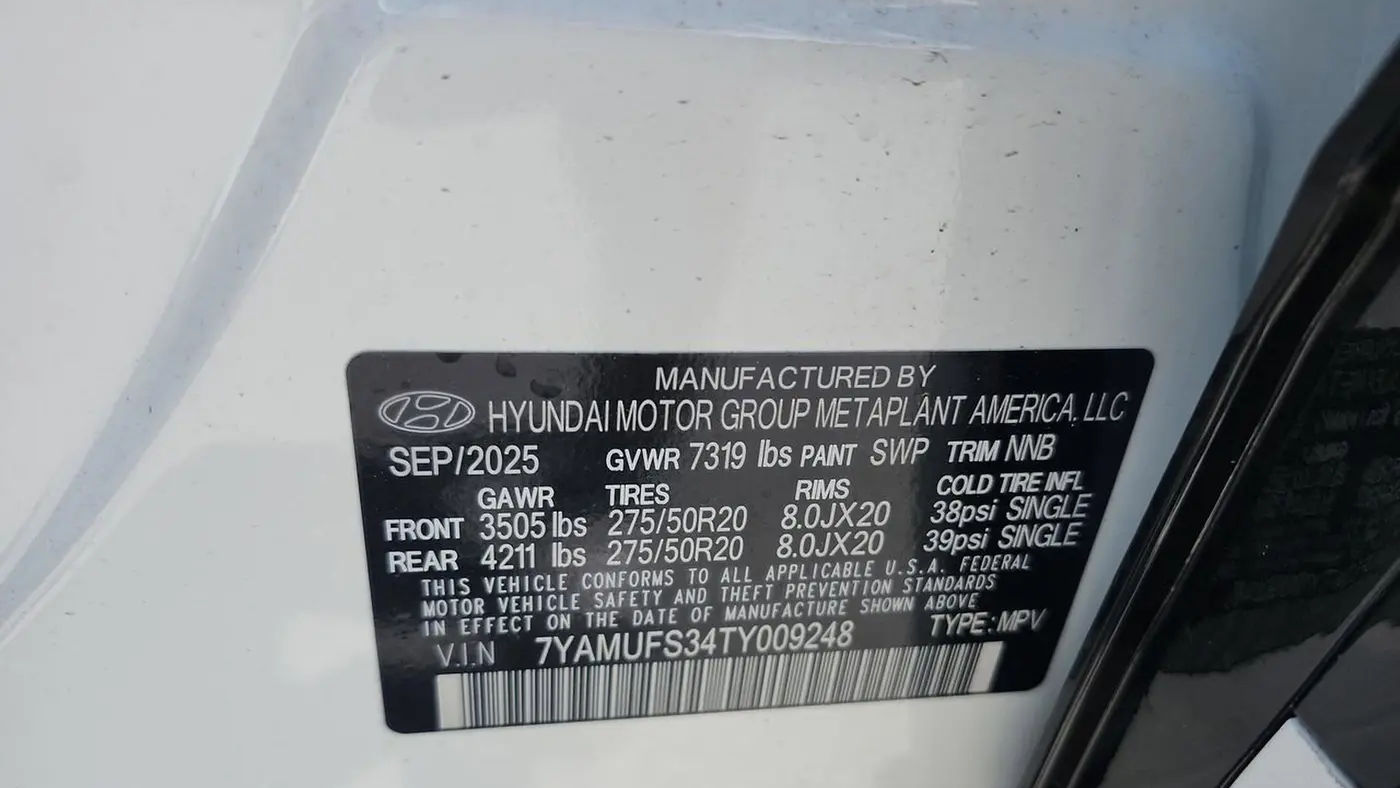 2026 Hyundai IONIQ 9 SEL