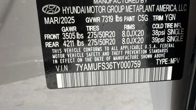 2026 Hyundai IONIQ 9 SEL