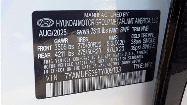 2026 Hyundai IONIQ 9 SEL