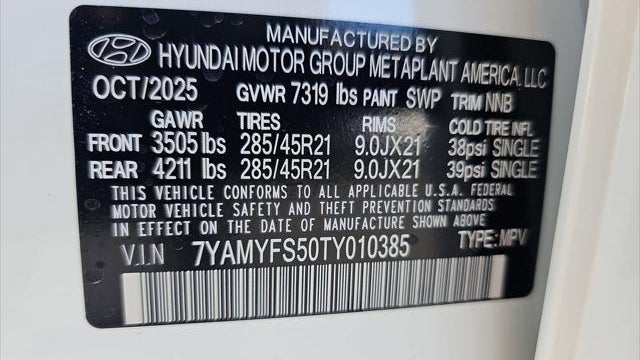 2026 Hyundai IONIQ 9 Performance Calligraphy