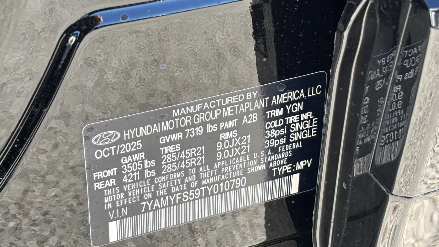 2026 Hyundai IONIQ 9 Performance Calligraphy