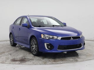 2017 Mitsubishi Lancer with Octane Blue Pearl Exterior