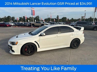 2014 Mitsubishi Lancer Evolution AWD GSR 4DR Sedan
