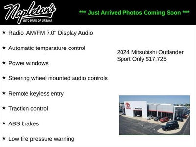 Photo of a 2024 Mitsubishi Outlander Sport AWD S 4DR Crossover for sale