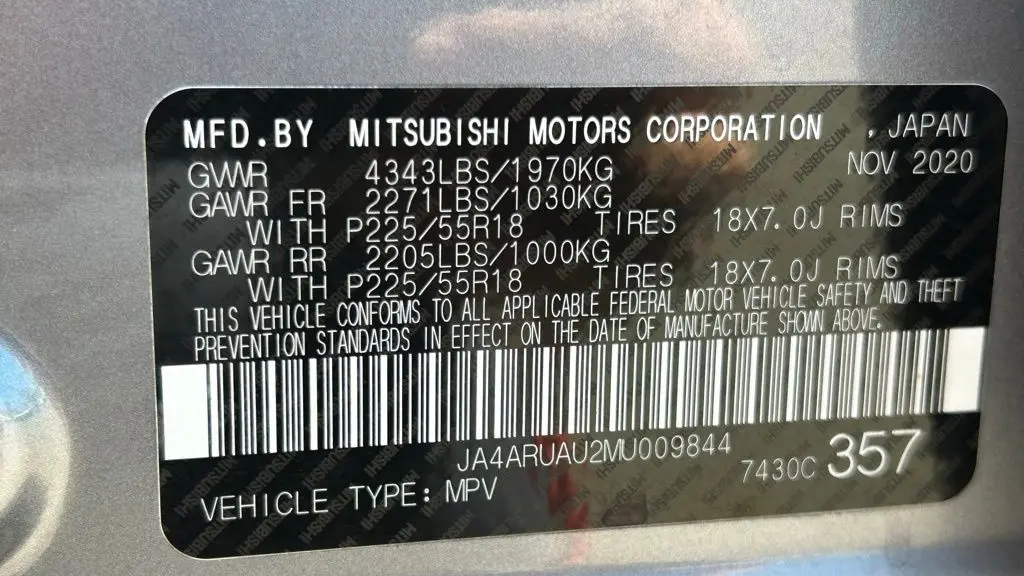 2021 Mitsubishi Outlander Sport SE