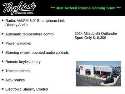Photo of a 2024 Mitsubishi Outlander Sport AWD S 4DR Crossover for sale