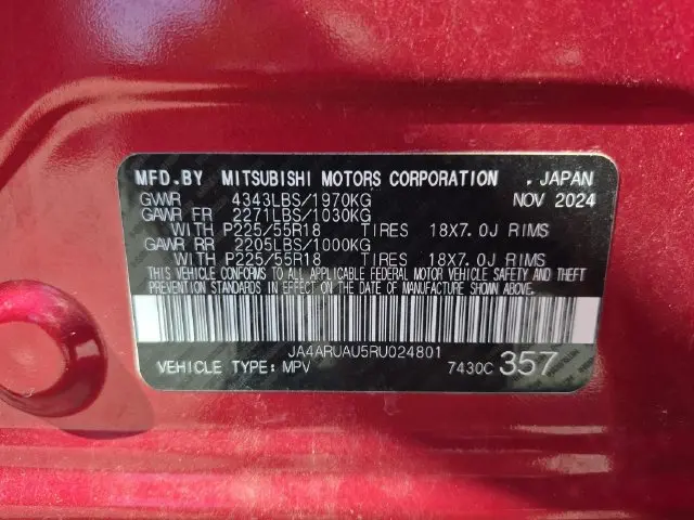 2024 Mitsubishi Outlander - $17,868
