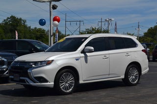 2019 Mitsubishi Outlander PHEV with Pearl White Exterior