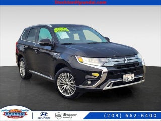 2021 Mitsubishi Outlander PHEV with Ruby Black Pearl Exterior