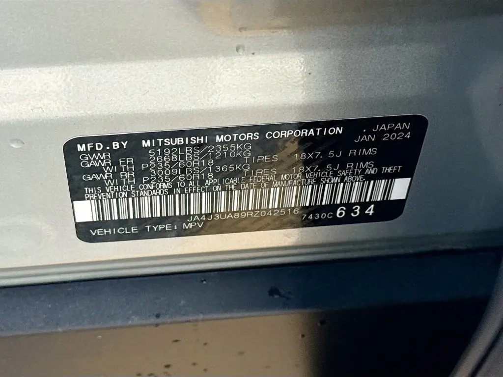 2024 Mitsubishi Outlander - $19,034