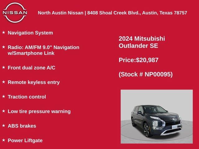 2024 Mitsubishi Outlander - $20,987