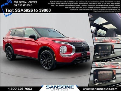Photo of a 2022 Mitsubishi Outlander AWD Black Edition 4DR SUV for sale
