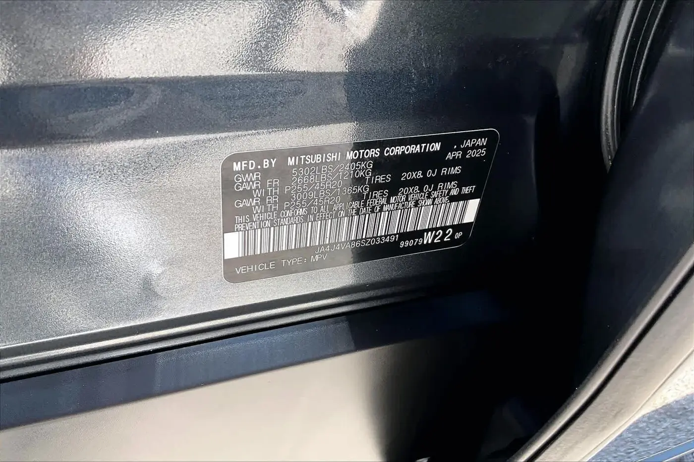 2025 Mitsubishi Outlander - $23,779