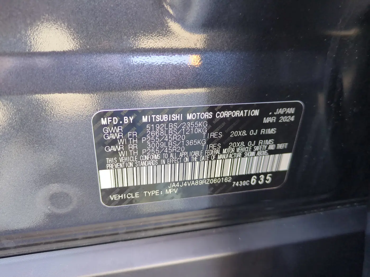 2024 Mitsubishi Outlander - $23,315