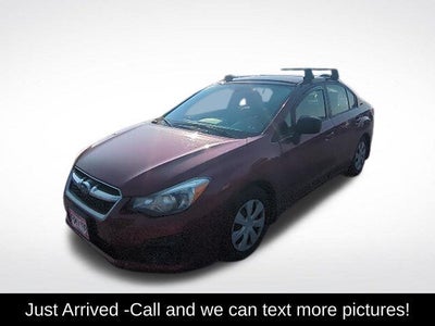 2014 Subaru Impreza AWD 2.0I 4DR Sedan 5M