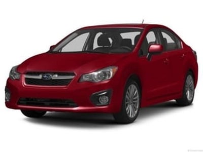 2013 Subaru Impreza AWD 2.0I 4DR Sedan CVT