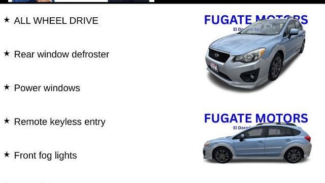 2012 Subaru Impreza 2.0i Sport Premium
