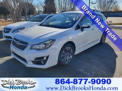 2016 Subaru Impreza AWD 2.0I Sport Premium 4DR Wagon CVT