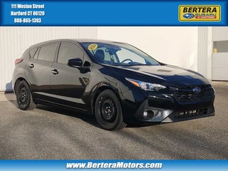 2024 Subaru Impreza with Crystal Black Silica Exterior