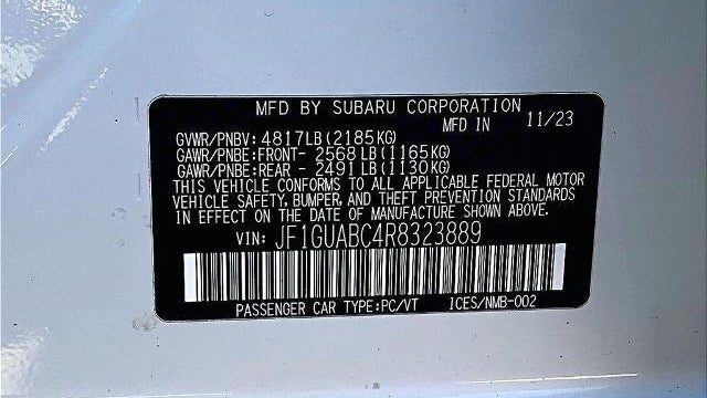 2024 Subaru Impreza Base