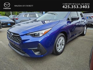 2024 Subaru Impreza with Sapphire Blue Pearl Exterior