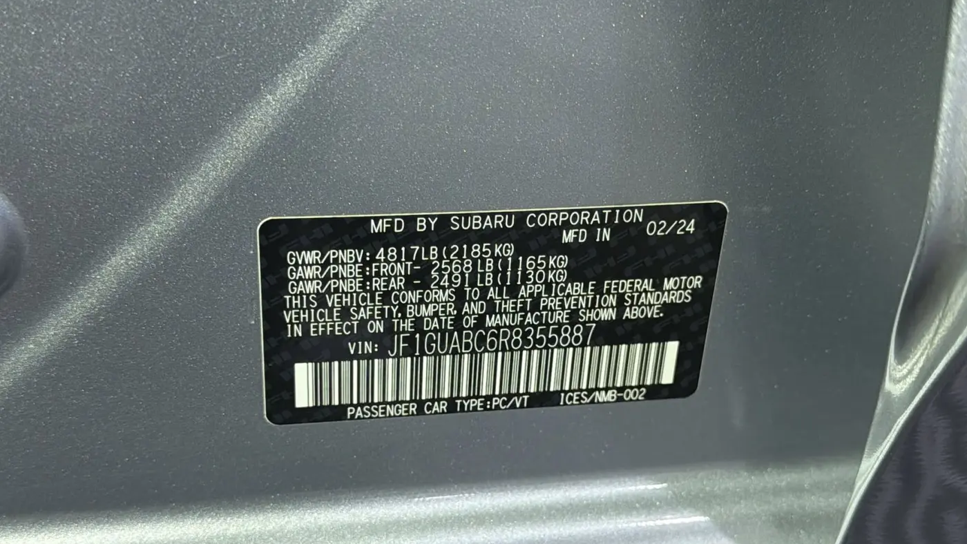 2024 Subaru Impreza Base