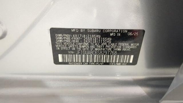 2025 Subaru Impreza Base