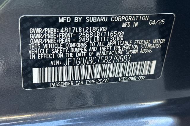 2025 Subaru Impreza - $22,659